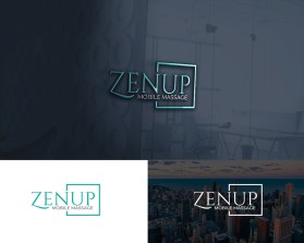 Logo Design entry 2048416 submitted by juggernauts to the Logo Design for Zenup Mobile Massage run by BHBDI