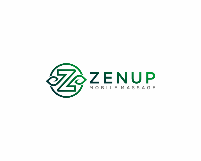 Logo Design entry 2048403 submitted by zakiyafh to the Logo Design for Zenup Mobile Massage run by BHBDI