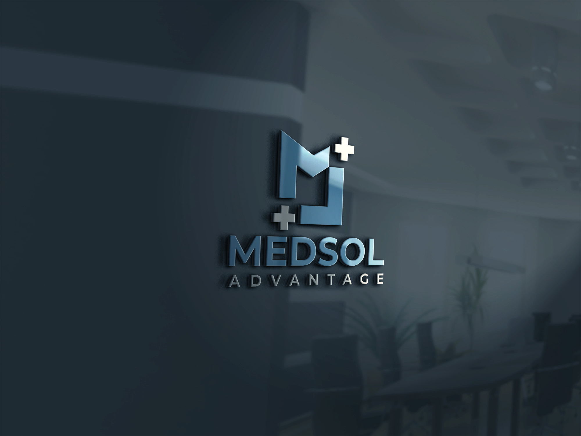 Logo Design entry 2049579 submitted by khill12 to the Logo Design for MedSol Advantage run by dccleyva