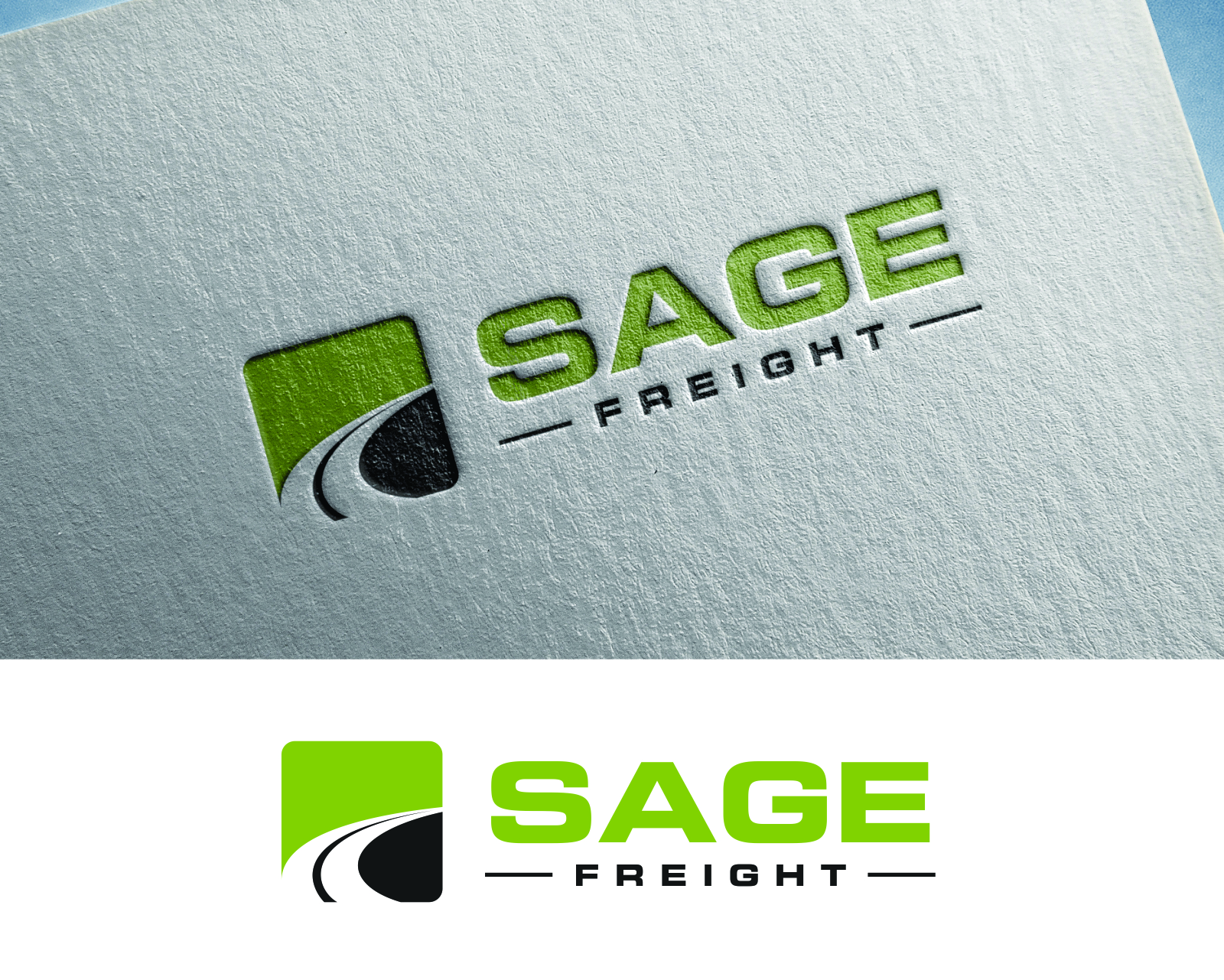Logo Design entry 2054331 submitted by berlianapril to the Logo Design for Sage Freight run by Bking