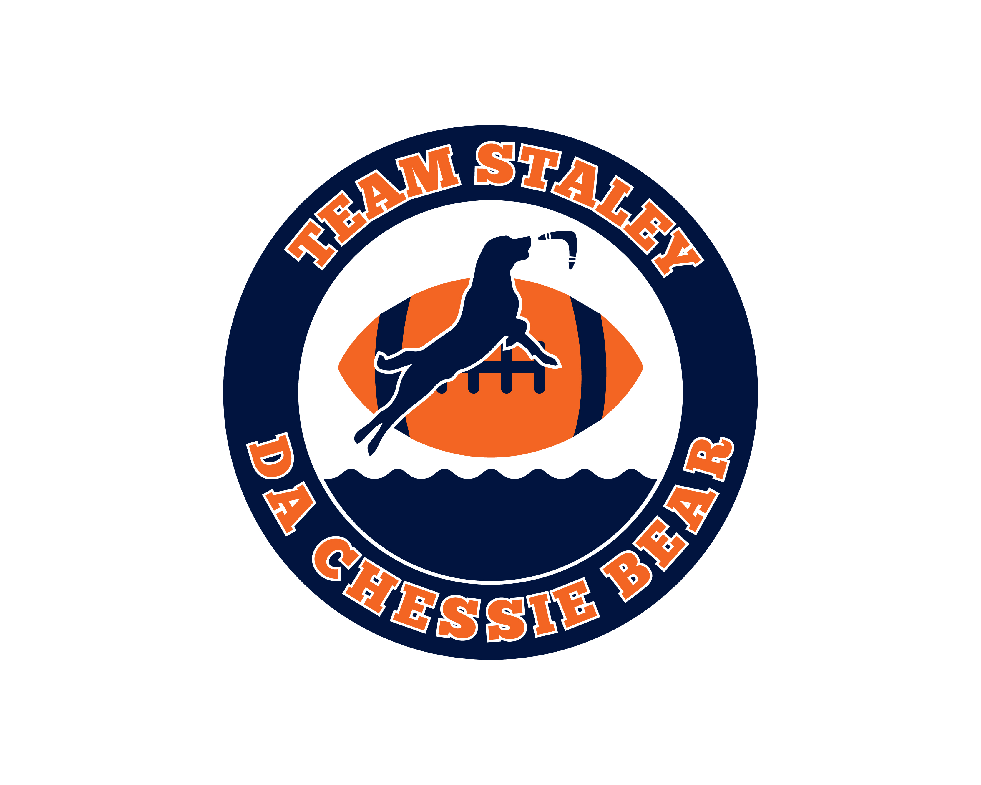 Logo Design entry 2054467 submitted by SplashBucket to the Logo Design for Team Staley Da Chessie Bear run by teamindiansummer