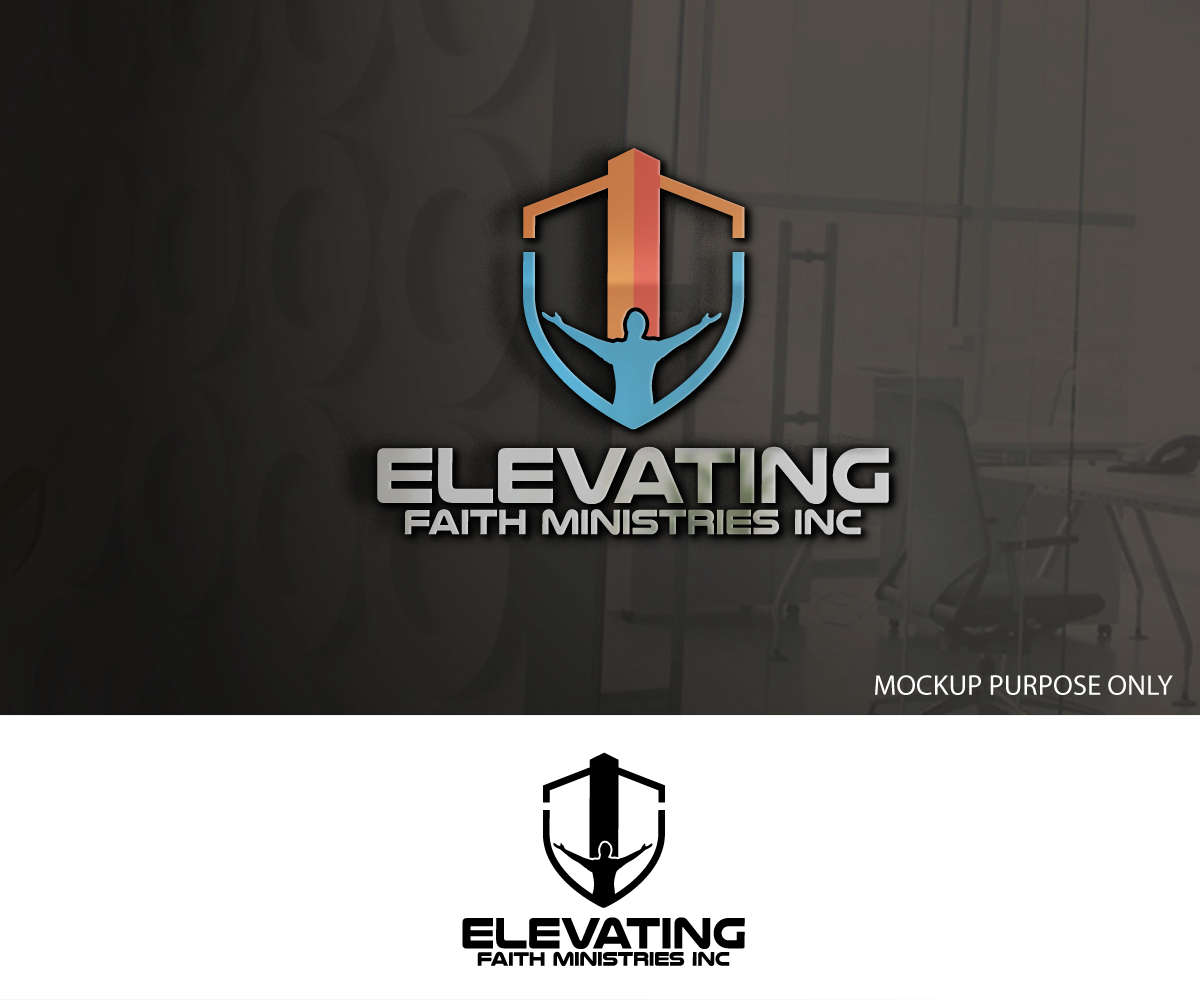 Logo Design entry 2055652 submitted by 007sunny007 to the Logo Design for Elevating Faith Ministries Inc. run by troney50