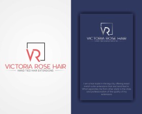 Logo Design Entry 2056190 submitted by Pain Design to the contest for Victoria Rose Hair Design run by ethen.sps