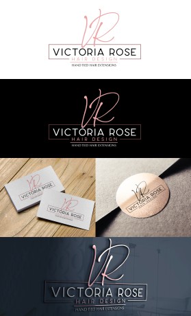 Logo Design entry 2056270 submitted by IDesign Place to the Logo Design for Victoria Rose Hair Design run by ethen.sps