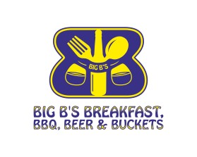Logo Design Entry 2056647 submitted by m_adi to the contest for Big B's Breakfast, Bbq, Beer & Buckets run by Big B
