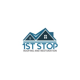 Logo Design entry 2059019 submitted by irfankhakim to the Logo Design for 1st Stop Roofing and Restoration run by yurisnell
