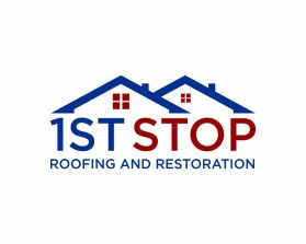 Logo Design entry 2059076 submitted by kanby A to the Logo Design for 1st Stop Roofing and Restoration run by yurisnell