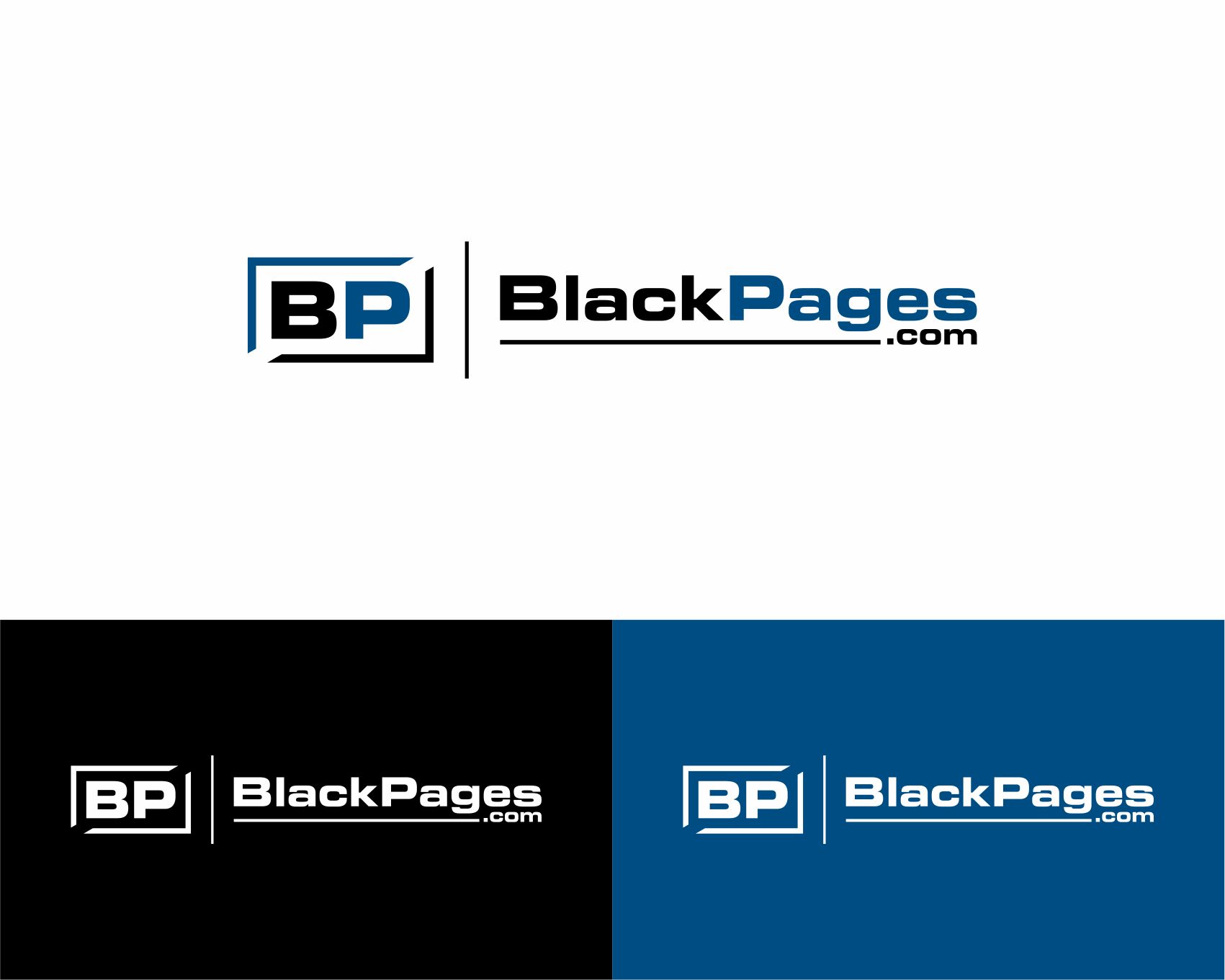 Logo Design entry 2060330 submitted by hery_cdt to the Logo Design for blackpages.com run by davinci