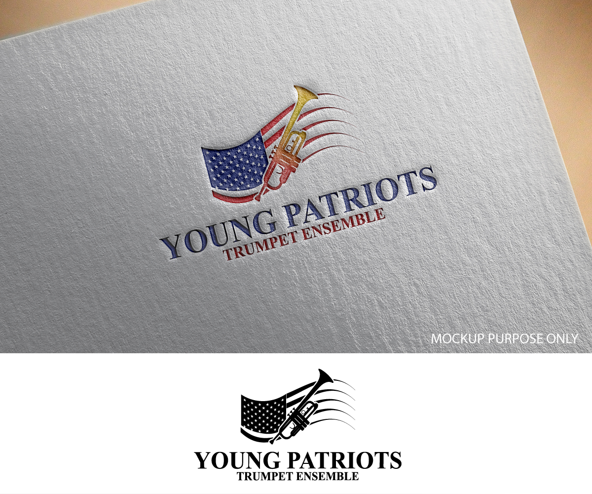 Logo Design entry 2061593 submitted by 007sunny007 to the Logo Design for Young Patriots Trumpet Ensemble run by DiWatkinson
