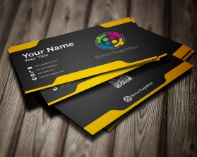 Business Card & Stationery Design entry 2064852 submitted by Pain Design to the Business Card & Stationery Design for Better Together run by Francesco Messina