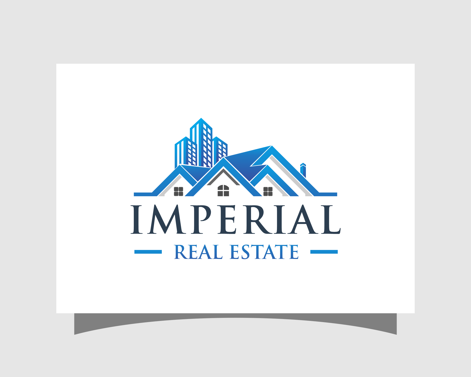 Logo Design entry 2057807 submitted by Crownn to the Logo Design for Imperial Real Estate run by Tyler.bogert