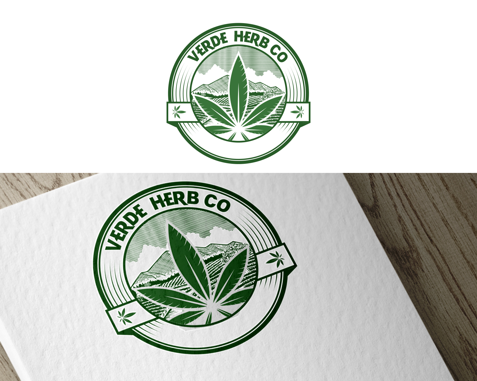 Logo Design entry 2066591 submitted by Raymond to the Logo Design for Verde Herb Co. run by Green machine 