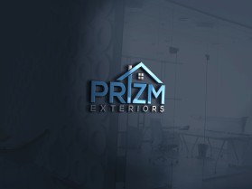 Logo Design entry 2066835 submitted by Pain Design to the Logo Design for Prizm Exteriors run by thendrzak