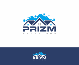 Logo Design Entry 2066864 submitted by makrufi to the contest for Prizm Exteriors run by thendrzak