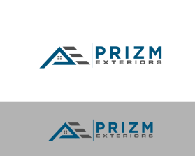 Logo Design entry 2066977 submitted by andsue to the Logo Design for Prizm Exteriors run by thendrzak