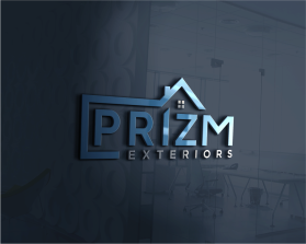 Logo Design entry 2067025 submitted by zoki169 to the Logo Design for Prizm Exteriors run by thendrzak