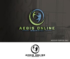 Logo Design entry 2067736 submitted by juggernauts to the Logo Design for Aegis Online Insurance run by Adan2144