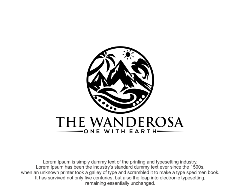 Logo Design entry 2068614 submitted by design Art  to the Logo Design for THE WANDEROSA run by shaunie123