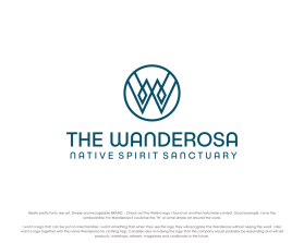 Logo Design entry 2069351 submitted by manD to the Logo Design for THE WANDEROSA run by shaunie123