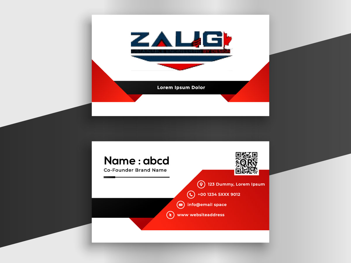Business Card & Stationery Design entry 2143435 submitted by azadarc02