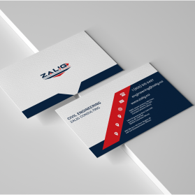 Business Card & Stationery Design entry 2071202 submitted by akosifrickz to the Business Card & Stationery Design for www.zalig.ca run by Slimjoe