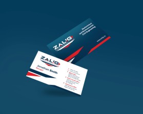 Business Card & Stationery Design Entry 2143611 submitted by rachoud to the contest for www.zalig.ca run by Slimjoe