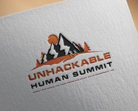 Logo Design entry 2071585 submitted by SplashBucket to the Logo Design for Unhackable Human Summit run by DrGibson