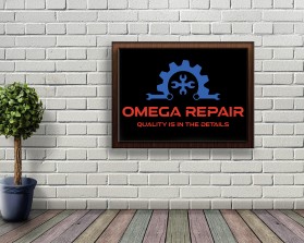 Logo Design entry 2072683 submitted by DreamLogo to the Logo Design for Omega Repair run by omegarepair