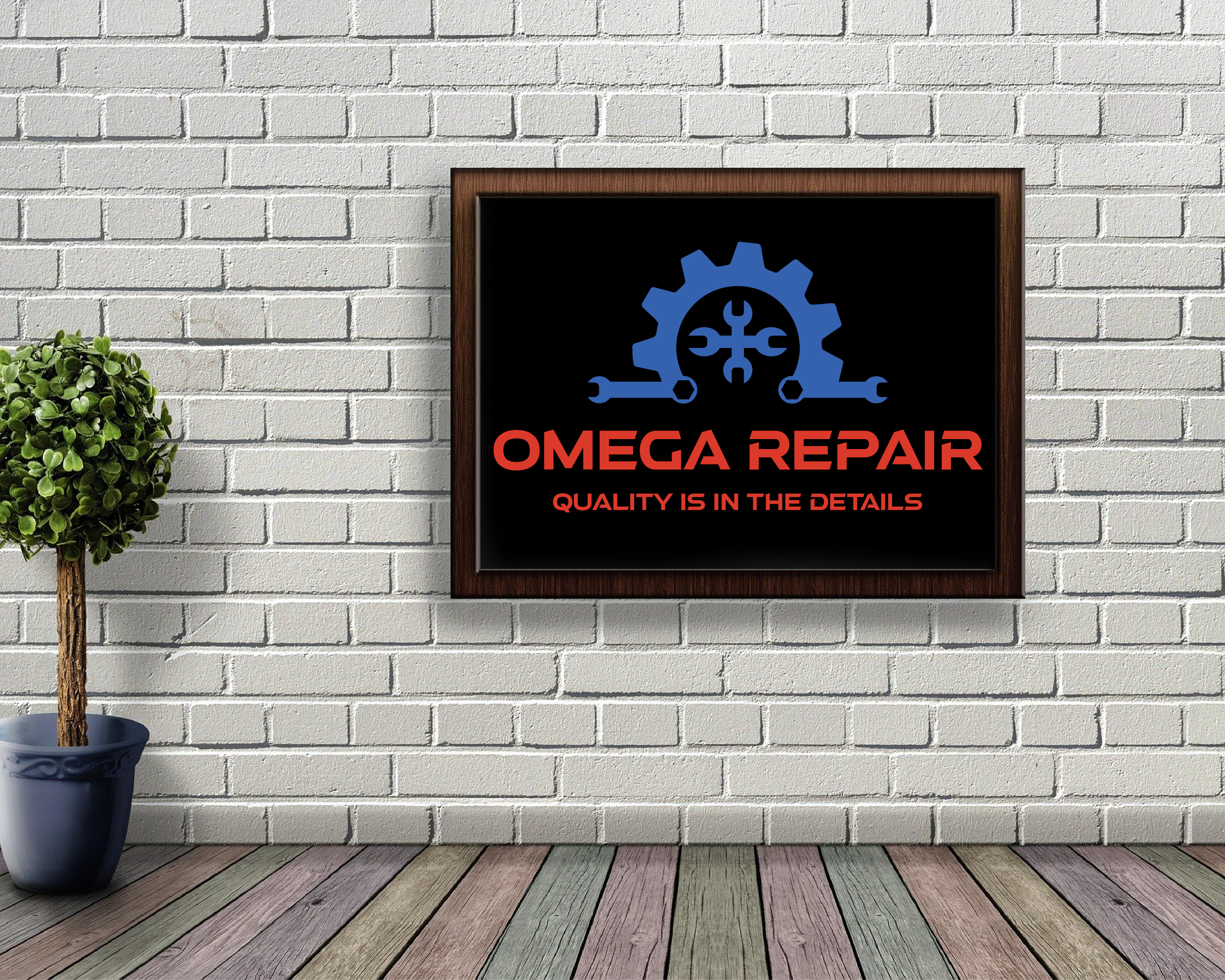 Logo Design entry 2072683 submitted by quimcey to the Logo Design for Omega Repair run by omegarepair