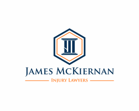 Logo Design entry 2072790 submitted by Kukua to the Logo Design for James McKiernan Injury Lawyers run by jmcklaw