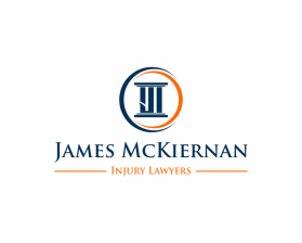 Logo Design entry 2072791 submitted by Kukua to the Logo Design for James McKiernan Injury Lawyers run by jmcklaw