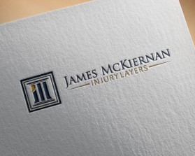 Logo Design entry 2072799 submitted by andsue to the Logo Design for James McKiernan Injury Lawyers run by jmcklaw
