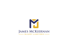 Logo Design entry 2072800 submitted by irfankhakim to the Logo Design for James McKiernan Injury Lawyers run by jmcklaw