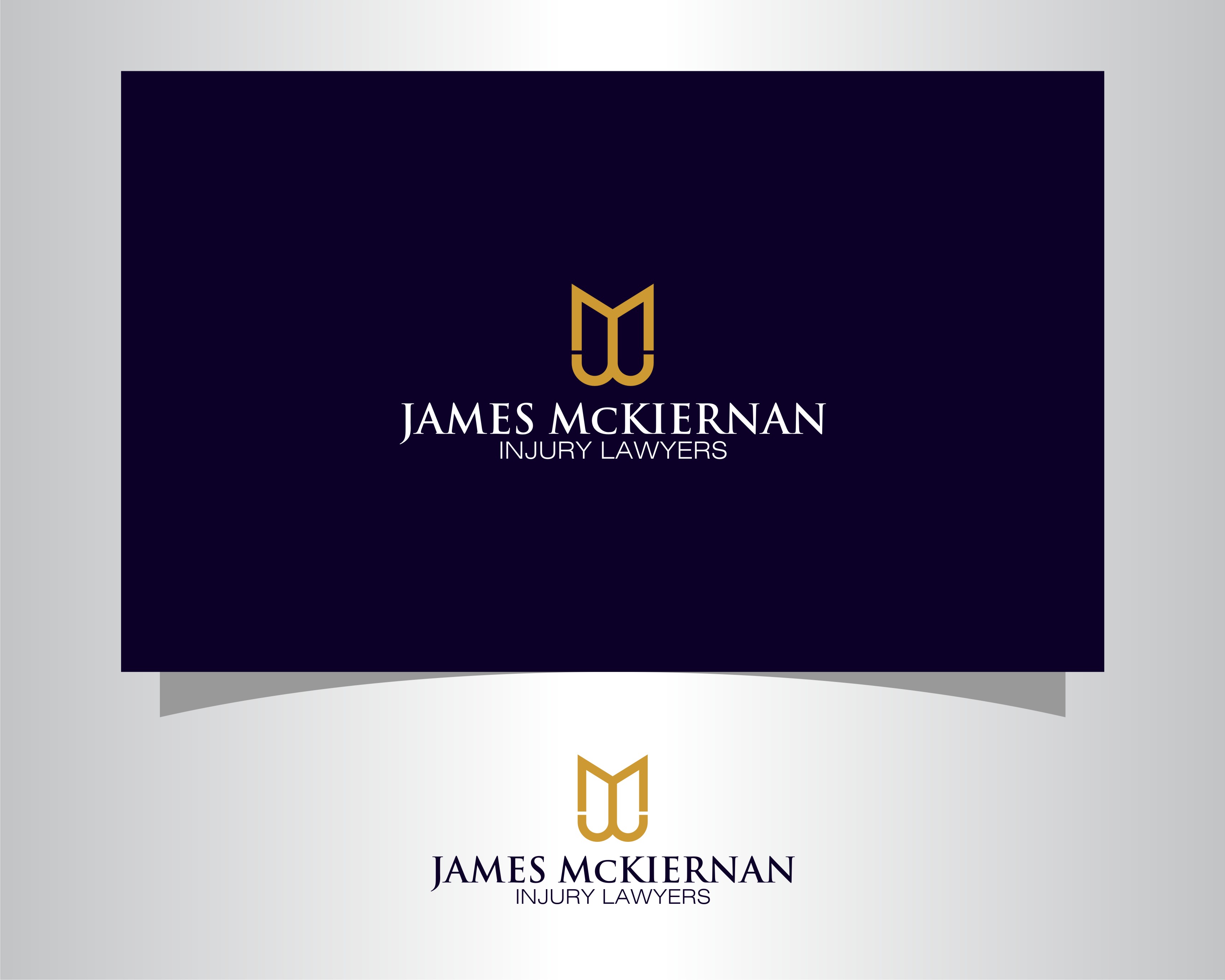 Logo Design entry 2072791 submitted by Di-sign to the Logo Design for James McKiernan Injury Lawyers run by jmcklaw