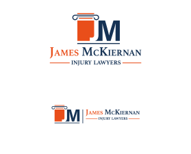 Logo Design Entry 2072876 submitted by Gilanimal to the contest for James McKiernan Injury Lawyers run by jmcklaw