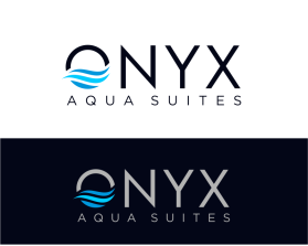 Logo Design entry 2074910 submitted by sella to the Logo Design for Onyx Aqua Suites  run by HoustonRoose