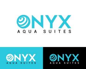 Logo Design Entry 2075235 submitted by muzzha to the contest for Onyx Aqua Suites  run by HoustonRoose