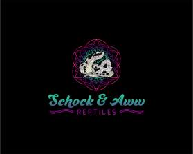Logo Design entry 2075506 submitted by D'creator to the Logo Design for Schock and Aww Reptiles run by Littleschockie