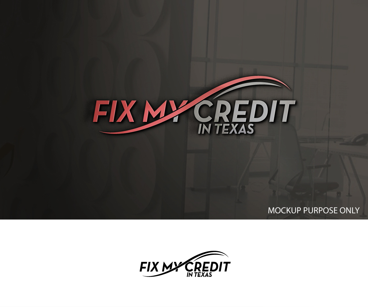 Logo Design entry 2076228 submitted by 007sunny007 to the Logo Design for Fix My Credit In Texas run by theriddler227