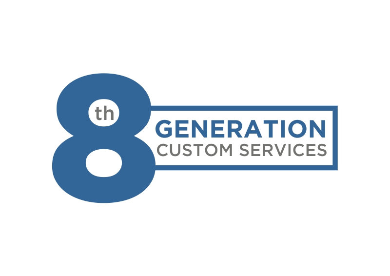 Logo Design entry 2076949 submitted by arthakkar to the Logo Design for 8th generation custom services  run by Reedreed327