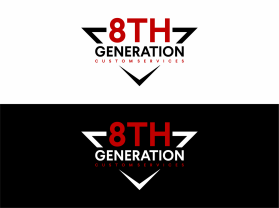 Logo Design entry 2076961 submitted by SawDesigns to the Logo Design for 8th generation custom services  run by Reedreed327