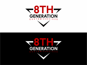 Logo Design entry 2076982 submitted by dhanny09 to the Logo Design for 8th generation custom services  run by Reedreed327