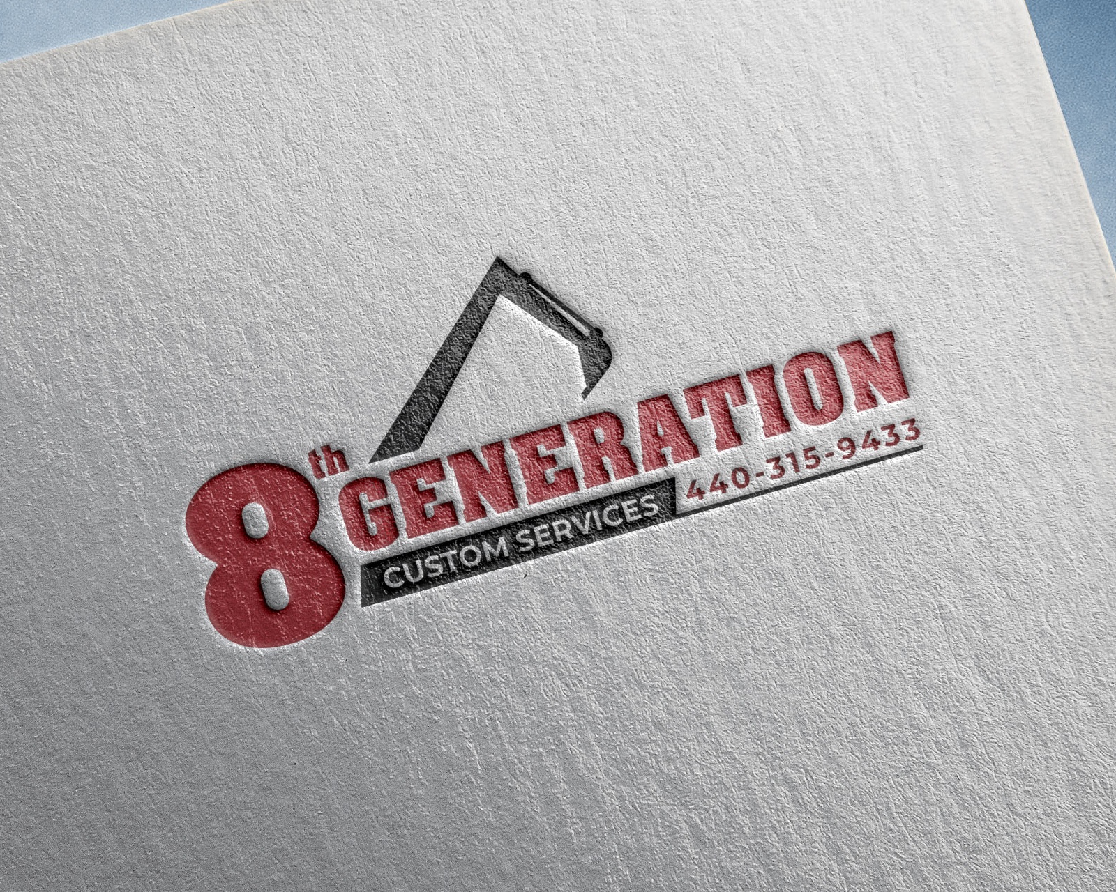 Logo Design entry 2076987 submitted by berlianapril to the Logo Design for 8th generation custom services  run by Reedreed327