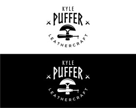 Logo Design entry 2077073 submitted by Maria87 to the Logo Design for KP LEATHERCRAFT or KYLE PUFFER LEATHERCRAFT  run by Kaylin