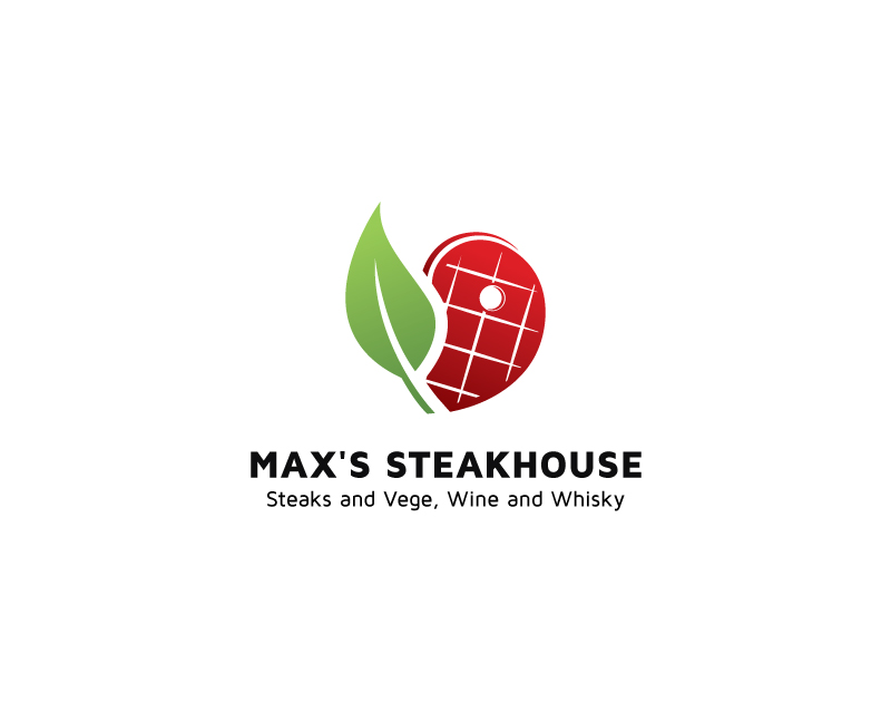 Logo Design entry 2077380 submitted by LanofDesign to the Logo Design for Max's Steakhouse run by MaxSteak