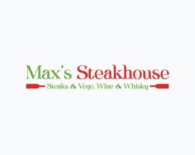 Logo Design entry 2077433 submitted by nsdhyd to the Logo Design for Max's Steakhouse run by MaxSteak
