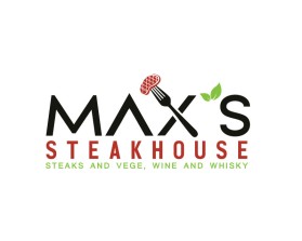 Logo Design Entry 2077485 submitted by Irish Joe to the contest for Max's Steakhouse run by MaxSteak