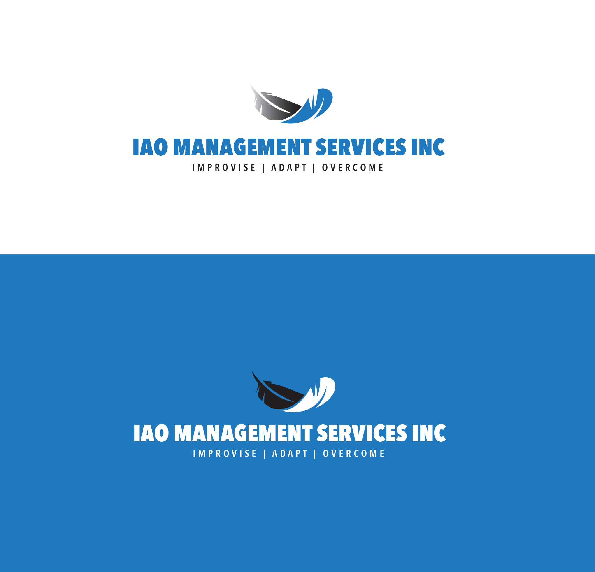 Logo Design entry 2077520 submitted by paulcantindesign to the Logo Design for IAO Management Services INC  run by Joshuakeasler