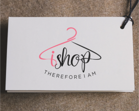 Logo Design entry 2079362 submitted by defrhea to the Logo Design for I shop, Therefore I am run by stevegrant74