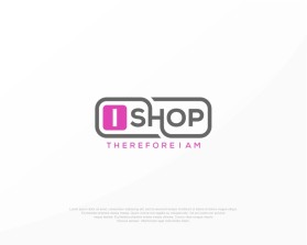 Another design by Armoza10 submitted to the Logo Design for I shop, Therefore I am by stevegrant74